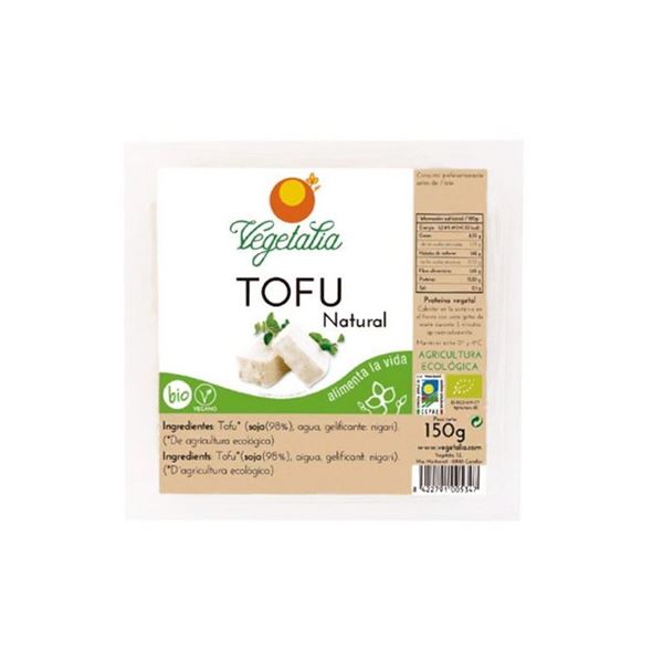 Foto de Tofu fresco natural eco 250g Vegetalia