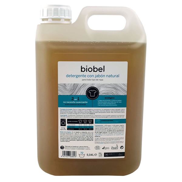 Foto de Detergente Biobel eco 5lt